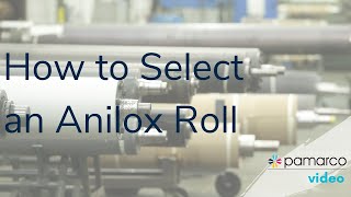 How to select an anilox roll [upl. by Leay]