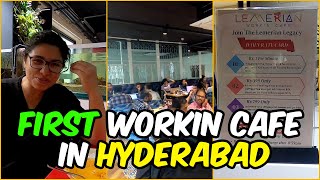 FIRST Working Cafe In HYDERABAD  LEMERIAN  Hyderabad Series  Ep 11 [upl. by Acirtap840]