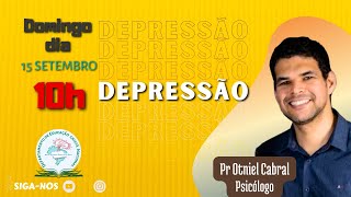 15092024  PALESTRA SOBRE DEPRESSÃO  Setembro amarelo [upl. by Jamel]