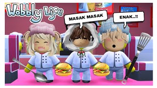 Pertama Kali Masak Bareng Bo Dan Caca Di Game Wobbly Life Ft Shasyaalala bangboygamingYT [upl. by Ettelra151]