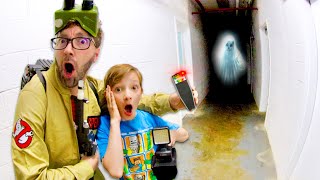 HAUNTED WAREHOUSE GHOST HUNTING We Found Something [upl. by Ahsian800]