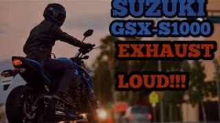 TOP 10 Suzuki GSX S1000 Sound Exhaust LOUD Extream [upl. by Zubkoff757]