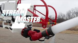 StreamMaster II by Akron Brass now with aerial valve manifold AVM [upl. by Orihakat]