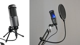 Microphone Unboxing  Setup Audio Technica AT2020USB [upl. by Ahsinav]