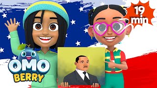 Let’s Celebrate Martin Luther King Day  Kids Songs About Heritage  OmoBerry [upl. by Angeli]