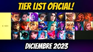 NUEVA TIER LIST DICIEMBRE 2024 LOS MEJORES HEROES DEL META MOBILE LEGENDS ESPAÑOL [upl. by Ecilef146]