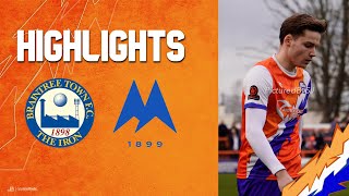 HIGHLIGHTS  Braintree Town vs Torquay United 17224 10 [upl. by Narak]