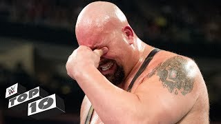 Crying Superstars WWE Top 10 [upl. by Allare539]