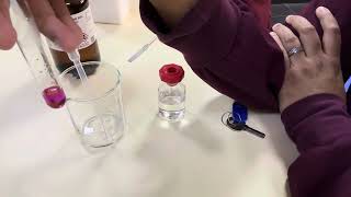 Y13 A2 CHEMISTRY WHY DOES IODINE TURN PURPLE IN AN ORGANIC LAYER [upl. by Aray]