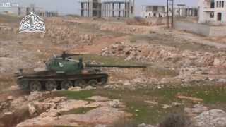 Syrian Rebel Tank T62 [upl. by Ynafit]