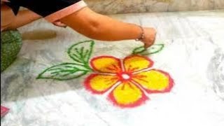 New Simple Diwali Rangolis  Diwali Rangoli Designs  Diwali kolam  Top Rangolis [upl. by Sifan]