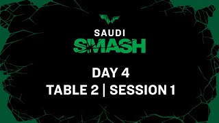 LIVE  T2  Day 4  Saudi Smash 2024  Session 1 [upl. by Neelcaj]