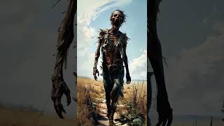 The Famine Walker scary viralvideo viralshorts aiart story history foryou [upl. by Anairad]