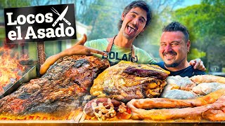 LOCOS X EL ASADO me hace un ASADO ARGENTINO ¡SUEÑO CUMPLIDO 🤩 [upl. by Benisch195]