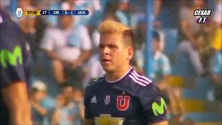 Yeferson Soteldo vs Sporting Cristal ► Debut en Universidad de Chile ► Amistoso 28012018 [upl. by Natividad]