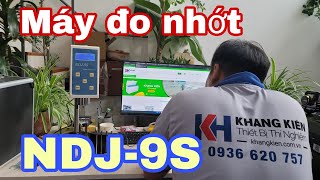 Hướng dẫn sử dụng Máy đo độ nhớt NDJ9S [upl. by Luigino997]