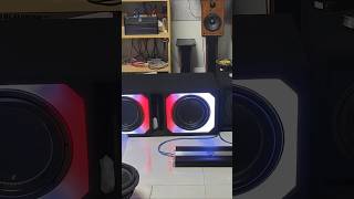 LED 12quot subwoofers audio music diy [upl. by Adnaluoy]