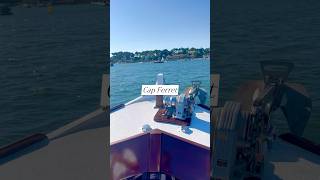 BOAT RIDE 🛥️ Cap Ferret is so unique capferret arcachon bassinarcachon [upl. by Cramer190]