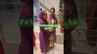 Pathankot to Delhi pathankot delhi lawwithtwins vlogwithtwins vlog himachal hpvlog [upl. by Chladek]