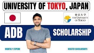 How to Apply University of Tokyo for ADB Scholarship 2025 [upl. by Enovad434]