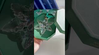 Swarovski Christmas Ornament 2024 🌟 swarovski 2024edition swarovskiornament swarovskicrystals [upl. by Summer]