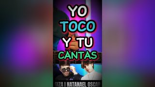 Yo Toco y Tu Cantas 🎙Giza Natanael Cano Oscar Maydon  Guitarra 🎸 KARAOKE shorts [upl. by Lynden]