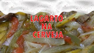 Lagarto na panela de pressão com cerveja [upl. by Georgeta633]