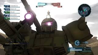 Gundam Battle Operation 2 MS06K Zaku Cannon [upl. by Warring]