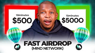 1000 Airdrop ALERT Mind Network Could MOON Before You Miss Out [upl. by Nylrak94]