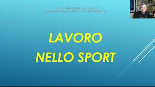 IL LAVORO NELLO SPORT [upl. by Adev]