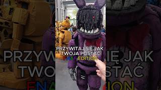 FNAF EDITION SHAKE MY HAND IN CHARACTER🤝fnaf fnafcosplay fivenightsatfreddys [upl. by Gildas]