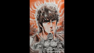 Kenshiro vs Jagi Final  manga wanime voices Hokuto no Ken [upl. by Bertold754]