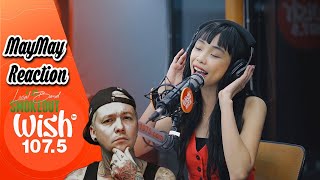 Maymay Entrata  Tsada Mahigugma  Reaction  Review  LIVE ON WISH 1075 BUS [upl. by Anh]