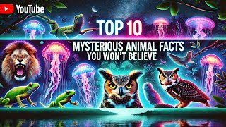 Top 10 Mysterious Animal Facts You Wont Believe [upl. by Atineg879]