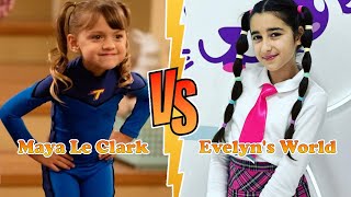 Maya Le Clark Chloe Thunderman VS Evelyns World Transformation 2024 ★ From Baby To Now [upl. by Millham]