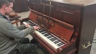 Fully Restored Bluthner Upright Piano demonstration [upl. by Colton171]