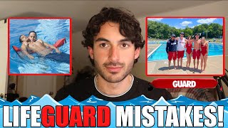 COMMON MISTAKES DURING LIFEGUARD TRAINING  COURSE TIPS [upl. by Remo]