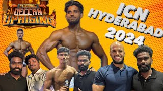 ICN Hyderabad my first bodybuilding show experience [upl. by Sulakcin]