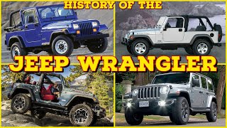 History of the Jeep Wrangler [upl. by Felix216]