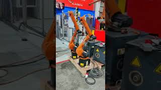 KUKA kr10 R1420 krc4 controller at UsedRobotsTrade [upl. by Niala]