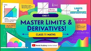 Mastering Limits and Derivatives Your Essential Guide for Class 11 Maths [upl. by Ahsaetal151]