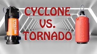 Neue CYCLONE Airsoft Granate vs Tornado Impact Granate  Review 4K [upl. by Cone]