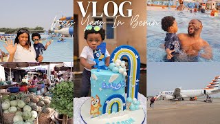 VLOG We Travelled To Benin City and This Happened Market Runs Carsons Pre Birthday Water Park [upl. by Otnas]