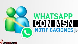 Whatsapp con Sonido de MSN Messenger 🟢 [upl. by Pall703]