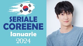 Seriale COREENE care vor apărea în IANUARIE 2024 kdrama seriale filme bts coreea kpop [upl. by Mimi]