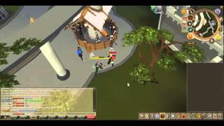 DarkScape  Pking someone at grand exchange for bank [upl. by Hakon603]