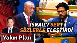 Erdoğanın Birleşmiş Milletlerde Verdiği Filistin Mesajları  Yakın Plan  26 Eylül 2024 [upl. by Ahcsropal843]