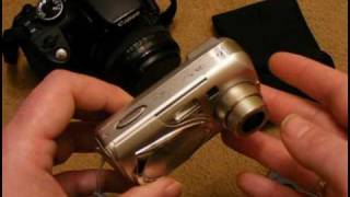 Olympus Mju 300 Digital Compact Camera Review [upl. by Enelyak820]