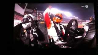 Race of Champions 2012 final of Nations Cup Michael Schumacher and Sebastian Vettel [upl. by Charlet]