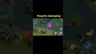 Paquito Gameplay mobilelegends paquito gameplay trending [upl. by Ayotahc]